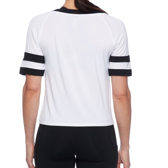 Body Glove Active Tie Front Tee - Picture 2 of 6